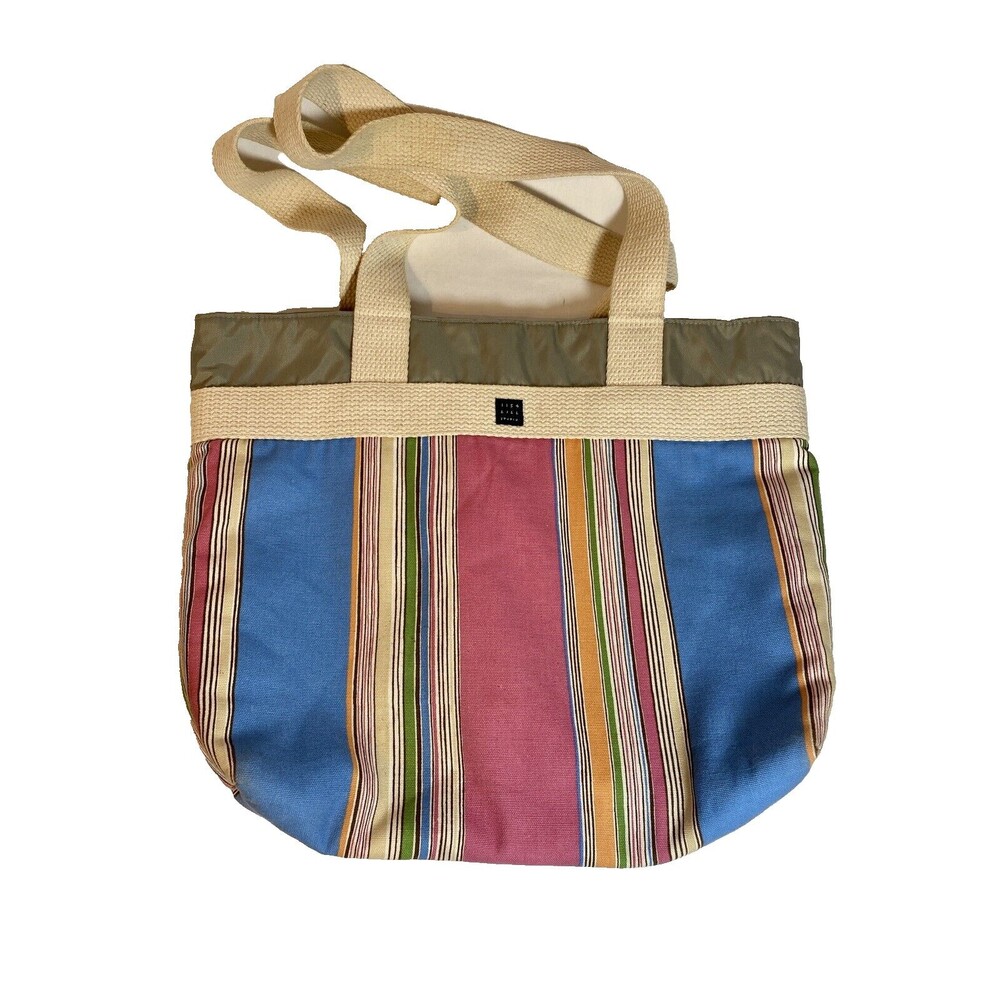 NEW Without Tags LISA LILL STUDIO Pink/Blue Pastel Handbag/Diaper Bag/Tote